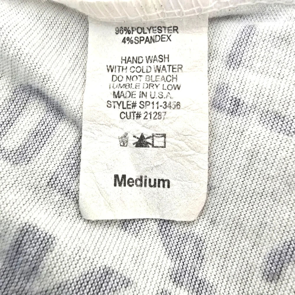 2/$30 Big‎ Bang AOP New York Lightweight Womens Hoodie Size M Zip Closure